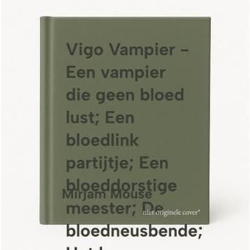 Vigo Vampier - Een vampier die geen bloed lust; Een, Verzenden, Gelezen, Mirjam Mouse