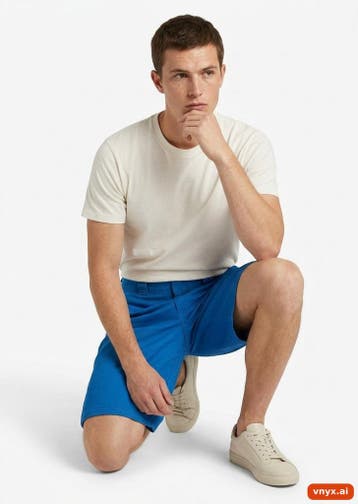 Dickies Korte broeken Heren maat W32 Blauw Vintage, Ophalen of Verzenden, Nieuw, Dickies