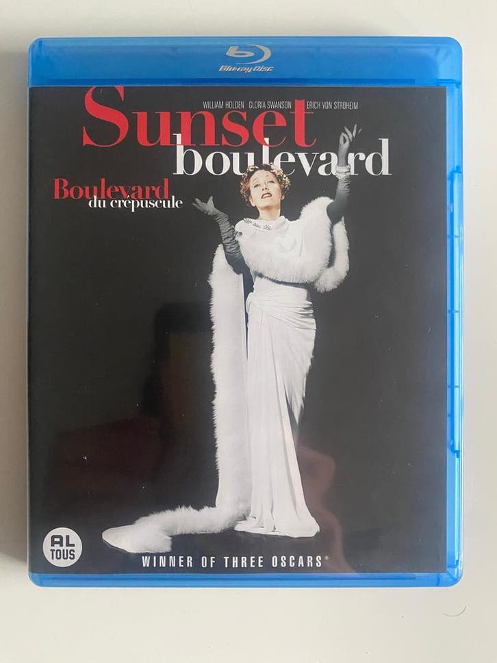 SUNSET BOULEVARD (BLURAY), Cd's en Dvd's, Blu-ray, Gebruikt, Verzenden