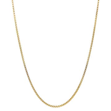 Gouden venetiaan lengtecollier 14 krt, Sieraden, Tassen en Uiterlijk, Kettingen, Ophalen of Verzenden, Nieuw