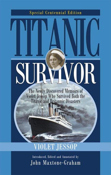 9781574093155 Titanic Survivor Violet Jessop, Boeken, Verzenden, Nieuw, Violet Jessop