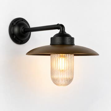 Mayenne 3 Stallamp Zwart/Brons Buitenverlichting, Verzenden, Nieuw
