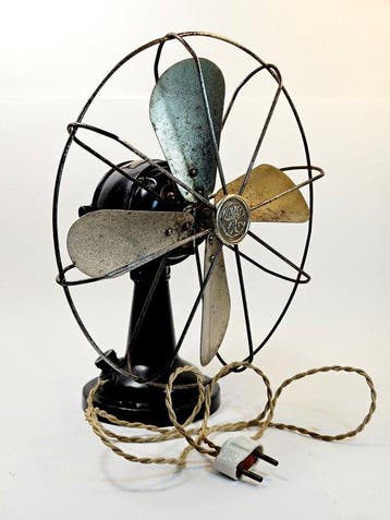 Compagnia Generale di Elettricità Elektrische ventilator -, Antiek en Kunst