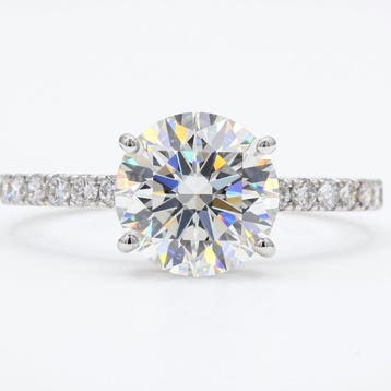Zonder minimumprijs - Ring - 18 karaat Witgoud - 2.32ct. tw., Sieraden, Tassen en Uiterlijk, Nieuw