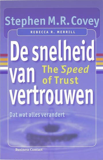 De snelheid van vertrouwen (Goed), Boeken, Verzenden, Gelezen, Stephen M.R. Covey