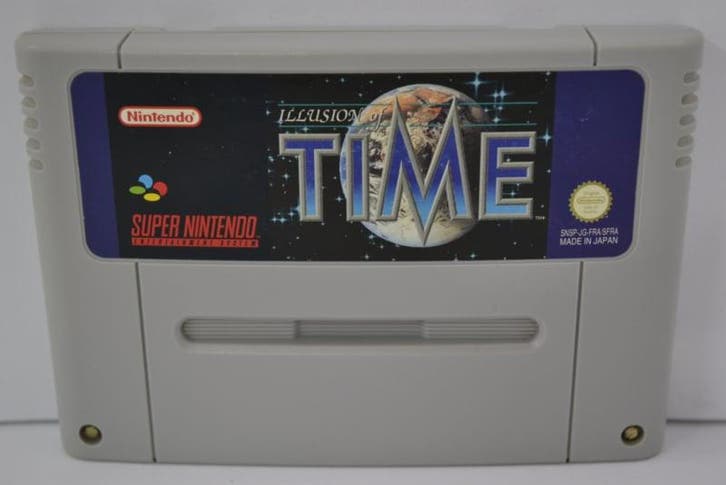 Illusions Of Time (SNES SFRA), Spelcomputers en Games, Games | Nintendo Super NES, 1 speler, Zo goed als nieuw, Verzenden
