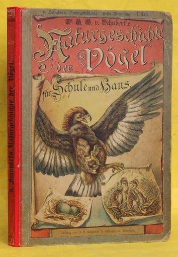 Dr, von Schubert - Naturgeschichte der Vögel ,Mit 30, Antiek en Kunst