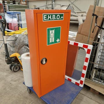 Ehbo brancardkast, gebruikt, Ophalen of Verzenden, Gebruikt