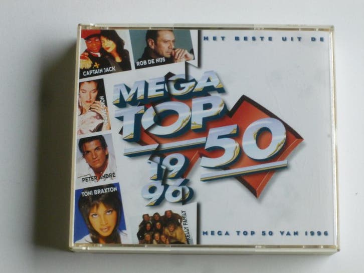 Mega Top 50 van 1996 (2 CD), Cd's en Dvd's, Cd's | Verzamelalbums, Zo goed als nieuw, Ophalen of Verzenden