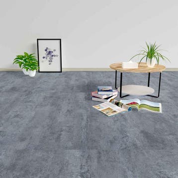 vidaXL Vloerplanken Grijs Marmer 5,11 m² 55 st PVC, Verzenden, Nieuw