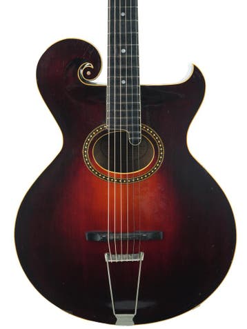 Gibson Style O Artist Sunburst 1924 (No-category,Archtop), Ophalen of Verzenden, Zo goed als nieuw, Overige typen