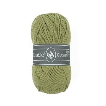 Durable Cosy Extra Fine 2168 Khaki - Haakgaren / Breigaren, Ophalen of Verzenden, Nieuw, Breien of Haken, Wol of Garen