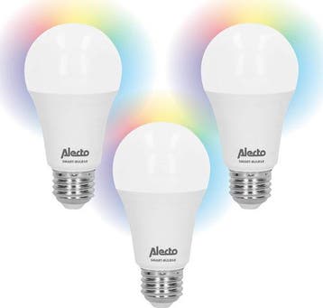 Alecto SMART-BULB10 TRIPLE - Smart Verlichting - Wifi LED la, Verzenden, Zo goed als nieuw