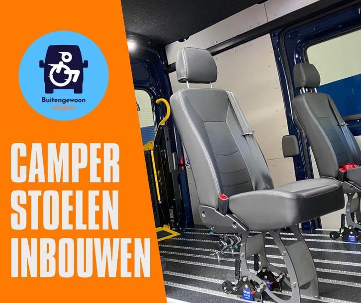 Meer stoelen in uw bus of camper? RDW Goedgekeurd, Auto-onderdelen, Interieur en Bekleding, BOVAG lid, Nieuw, 12 maanden garantie