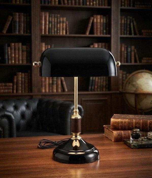 Plafondlamp - Messing, Glas, Antiek en Kunst, Kunst | Designobjecten