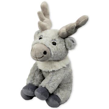 Inware eland rendier knuffel - grijs - staand - 20 cm, Verzenden, Nieuw