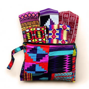 Afrikaanse sokken / Afro socks set SANKOFA met tasje - Set v, Ophalen of Verzenden, Nieuw