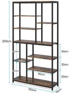 Industriële Boekenkast – 79 inch Displayplank, Verzenden, Nieuw
