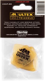 Jim Dunlop Ultex Triangle bas plectrum 0.88 mm 6-pack, Muziek en Instrumenten, Ophalen of Verzenden, Nieuw, Elektrische basgitaar