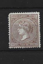 Fernando Poo 1868 - Isabel II. 20 centimos van escudo. -, Gestempeld