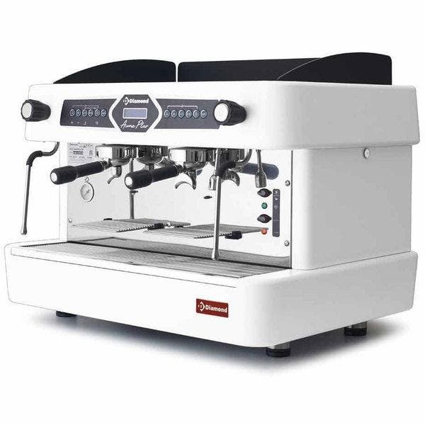 Koffiemachine | Wit | 2 Groepen, Zakelijke goederen, Horeca | Keukenapparatuur, Verzenden