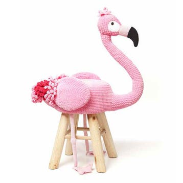 Flamingo uit Dierenkruk Haken Deel 3 - Haakpret Anja Toone, Hobby en Vrije tijd, Breien en Haken, Ophalen of Verzenden, Nieuw