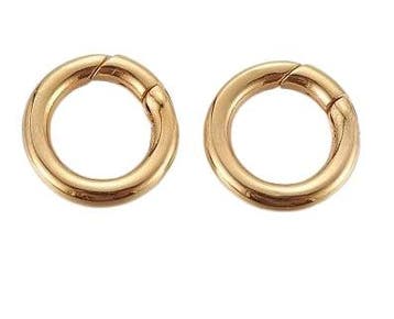 RVS 304 Roestvrijstalen ring model sleutelhanger ring afm..., Ophalen of Verzenden, Nieuw, Bedel