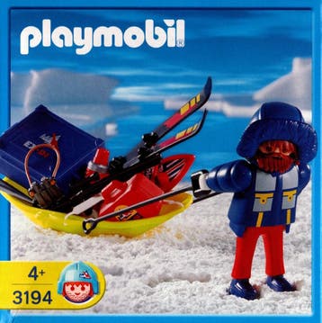 Playmobil Poolonderzoeker met Slee - 3194 (Nieuw), Verzenden, Nieuw