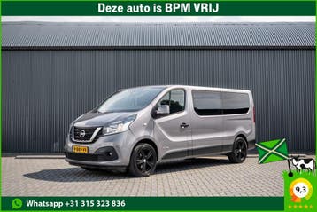 Nissan NV300 L2H1 | Financial Lease voor 227 p/mnd, Stof, Gebruikt, Overige carrosserieën, 360° camera