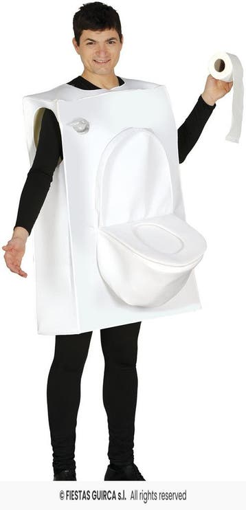 Toilet Kostuum Carnaval, Ophalen of Verzenden, Nieuw