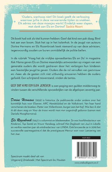 Geef dat kind een slok jenever 9789000357321 Els Rozenbroek, Boeken, Verzenden, Gelezen, Els Rozenbroek
