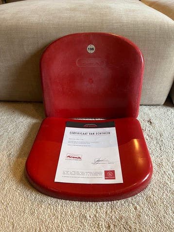 AFC Ajax - 1995 - Authentic Amsterdam ArenA seat - nr. 196, Nieuw