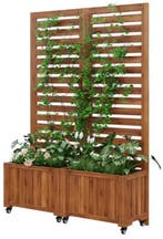 Houten Plantenbak met Klimrek – Dé Bloembak voor Tuinen Terr, Verzenden, Nieuw