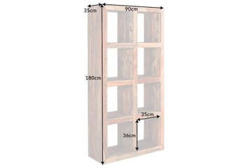 Massieve plank MAKASSAR 180cm Sheeshamhout smoke finish 8, Ophalen of Verzenden, Nieuw