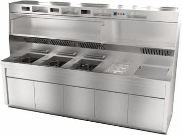 Showroommodel Hegro bakwand HED10, Ophalen, Gebruikt, Fornuis, Frituur en Grillen