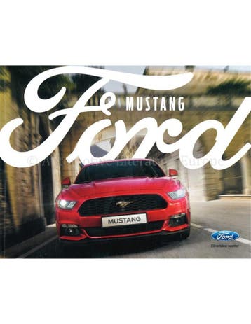 2017 FORD MUSTANG BROCHURE DUITS, Nieuw, Author