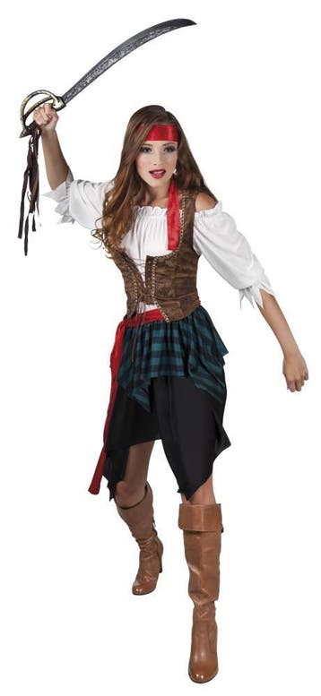 Piraten carnavalskostuum dames, Ophalen of Verzenden, Nieuw