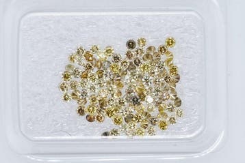 Zonder minimumprijs - 113 pcs Diamant (Natuurlijk gekleurd), Sieraden, Tassen en Uiterlijk, Edelstenen, Nieuw