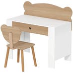 TRUUSK Kinderbureauset - Met Tafelblad en Lade - Bureau en S, Verzenden, Nieuw