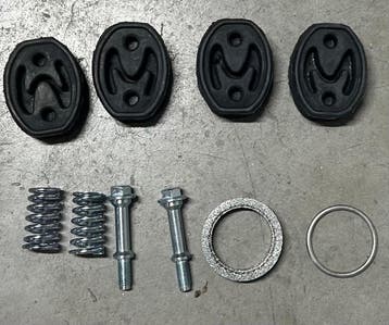 Complete uitlaat Middendemper + Einddemper Honda CR-V 2.0, Auto-onderdelen, Verzenden, Nieuw