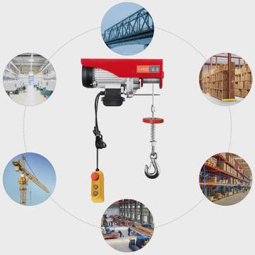 Elektrische Takel 800/1000kg - Krachtige Lier voor Werkplaat, Doe-het-zelf en Verbouw, Verzenden, Nieuw