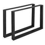 Stalen onderstel U tafelpoot set van 2 meubelpoot 100x72 cm, Verzenden, Nieuw