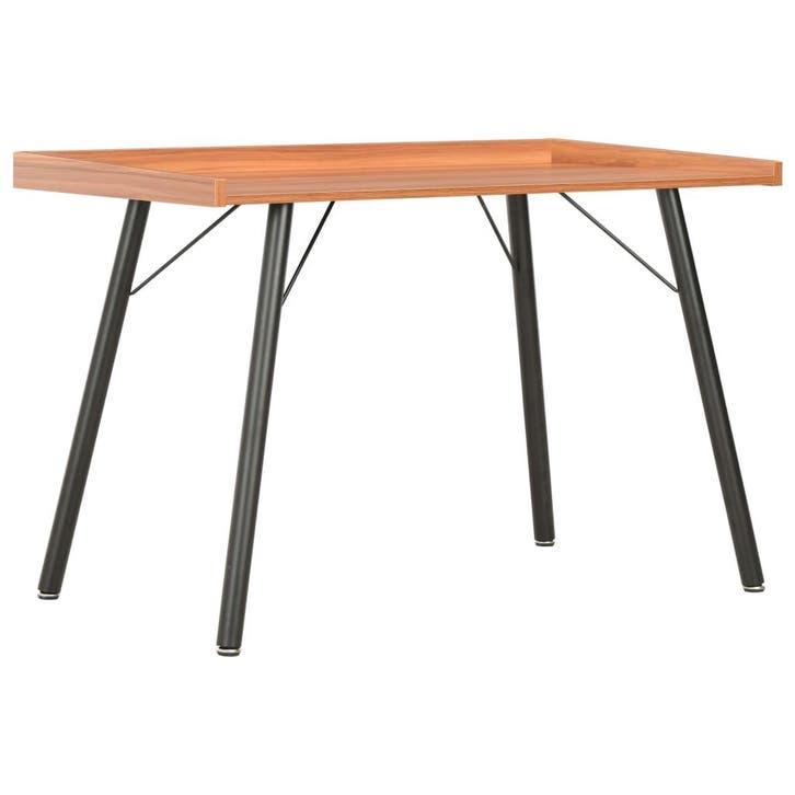 vidaXL Bureau 90x50x79 cm bruin, Huis en Inrichting, Bureaus, Nieuw, Verzenden