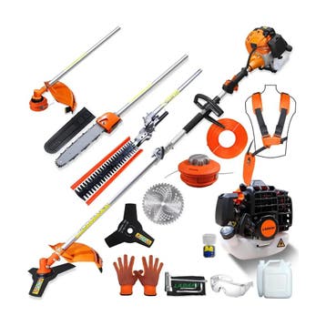 LADAMI bosmaaier benzine 52cc 2-takt multitool 3 pk, Verzenden, Nieuw