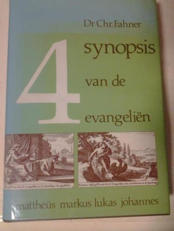 SYNOPSIS VAN DE VIER EVANGELIEN, DE - Fahner 9789033601163, Verzenden, Gelezen, Fahner
