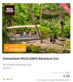 Wildlands Zoo kaartje € 20,00 i.p.v. € 32,00