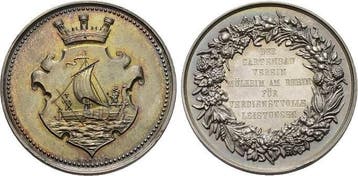 Ar-medaille Koeln-stadt medaille, Verzenden