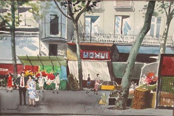 Frederic Lloveras Herrera (1912-1983) - Vista urbana