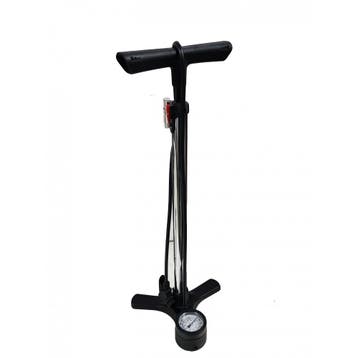 Fietspomp Classic Zilver Met Manometer, Ophalen of Verzenden, Nieuw, Uneik
