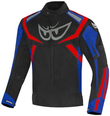Berik The Eye Zwart Blauw Waterdichte Textiele Motorjas, Motoren, Nieuw met kaartje, Jas | textiel, Berik, Heren